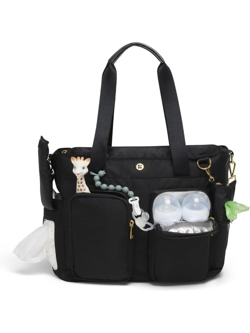 Stylish Weekender Tote Diaper Bag | Spacious, Lightweight, Perfect for Moms